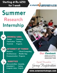 Summer Research Internship Cum Training Program