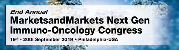2nd Annual MarketsandMarkets Next Gen Immuno-Oncology Congress, Philadelphia, Pennsylvania, United States