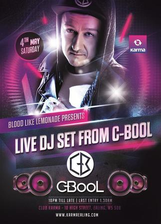 Blood Like Lemonade Presents Live DJ Set From C-BOOL, London, United Kingdom