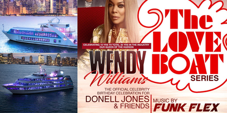 Funk Flex, Wendy Williams & Donell Jones Birthday at Hornblower Yacht 2019, New York, United States