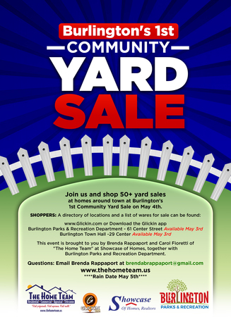 Burlington's 1st Community Yard Sale, Burlington, Massachusetts, United States