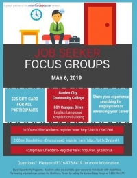 Job Seeker Focus Groups