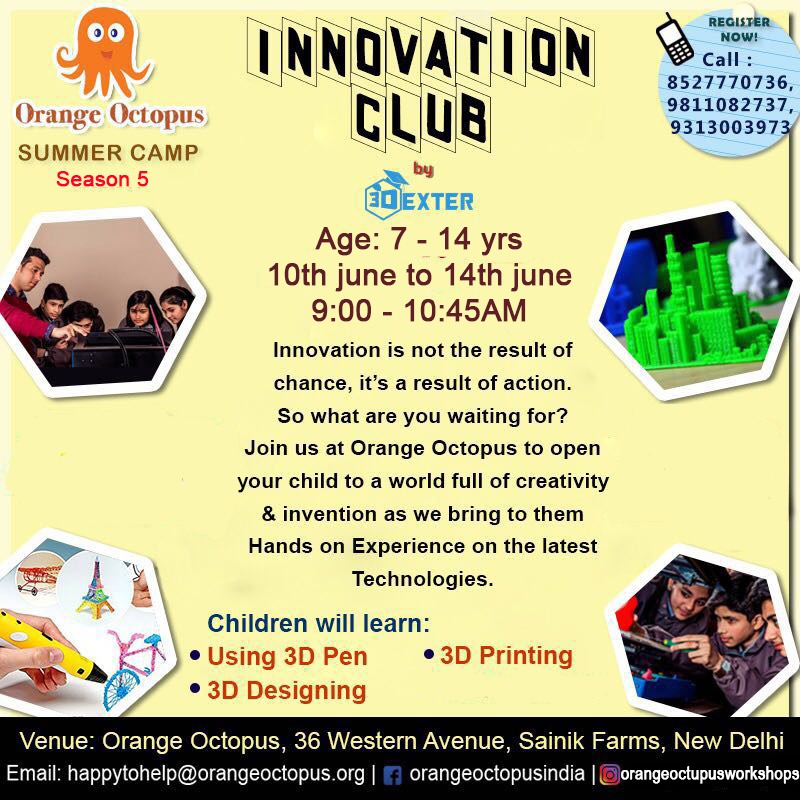 Innovation Club, South Delhi, Delhi, India