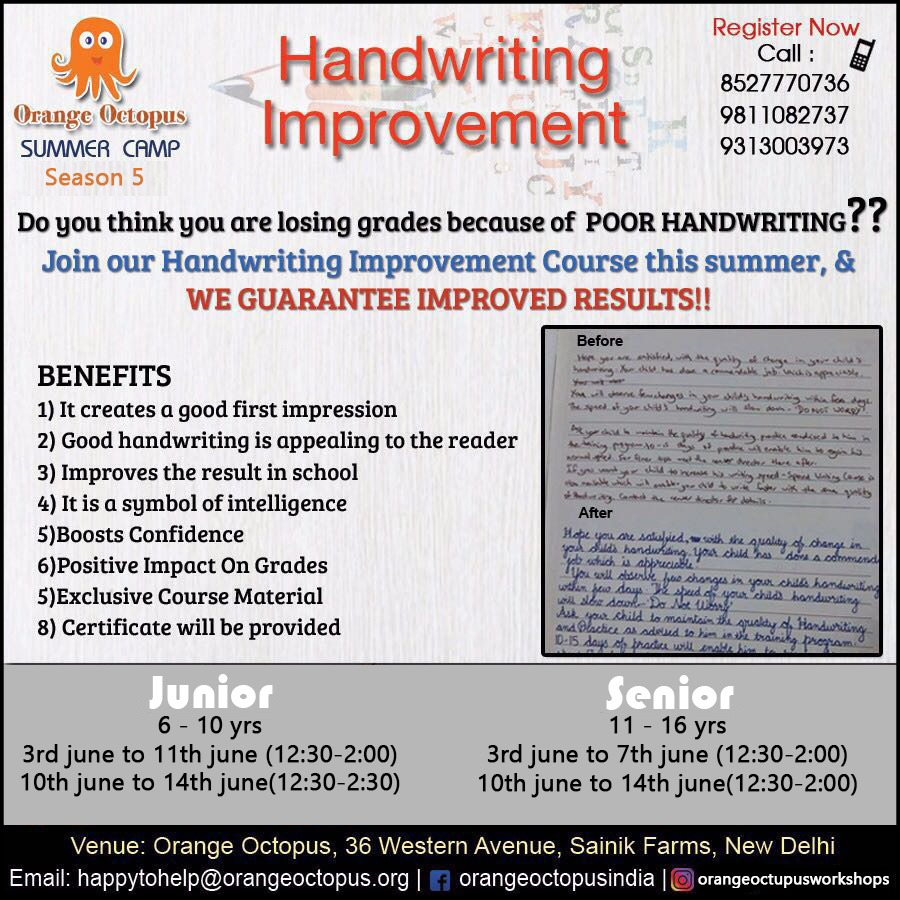 Handwriting Improvement, South Delhi, Delhi, India