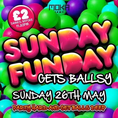 Sunday Funday Gets Ballsy!, Crawley, England, United Kingdom