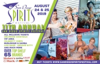 11th San Diego Spirits Festival August 24 - 25 2019