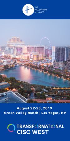 Transformational CISO West Assembly in Las Vegas - August 2019, Henderson, Nevada, United States