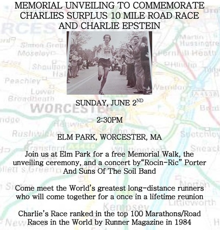 Charlie's Surplus Road Race Memorial Unveiling Celebration, Worcester, Massachusetts, United States
