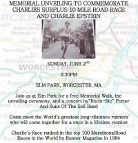 Charlie's Surplus Road Race Memorial Unveiling Celebration