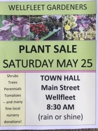 Wellfleet Gardeners Plant Sale 2019