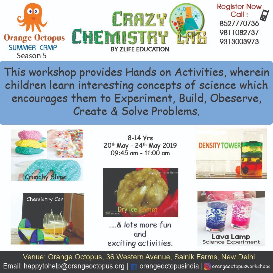 Crazy Chemistry Lab, South Delhi, Delhi, India