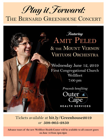 Play it Forward: The Bernard Greenhouse Concert, Wellfleet, Massachusetts, United States