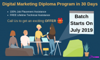 Digital marketing Diploma program in 30 days