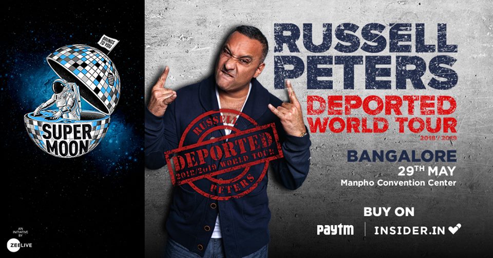 Supermoon ft. Russell Peters Deported World Tour, Bangalore, Bangalore, Karnataka, India