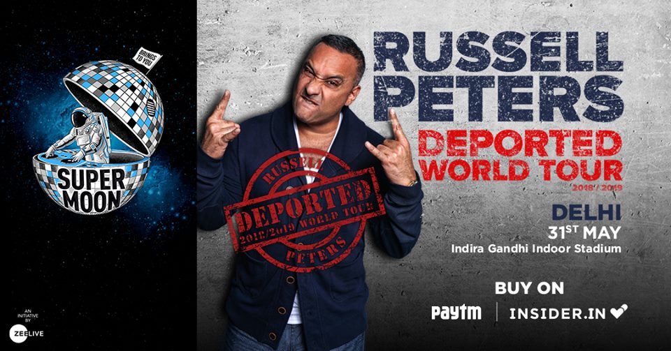 Supermoon ft. Russell Peters Deported World Tour, Delhi, New Delhi, Delhi, India