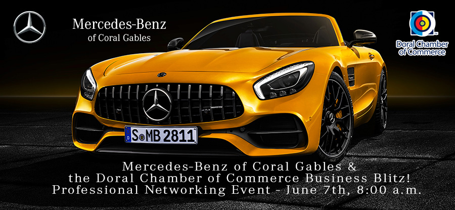 The Business Blitz is On at  Mercedes-Benz of Coral Gables, Miami-Dade, Florida, United States