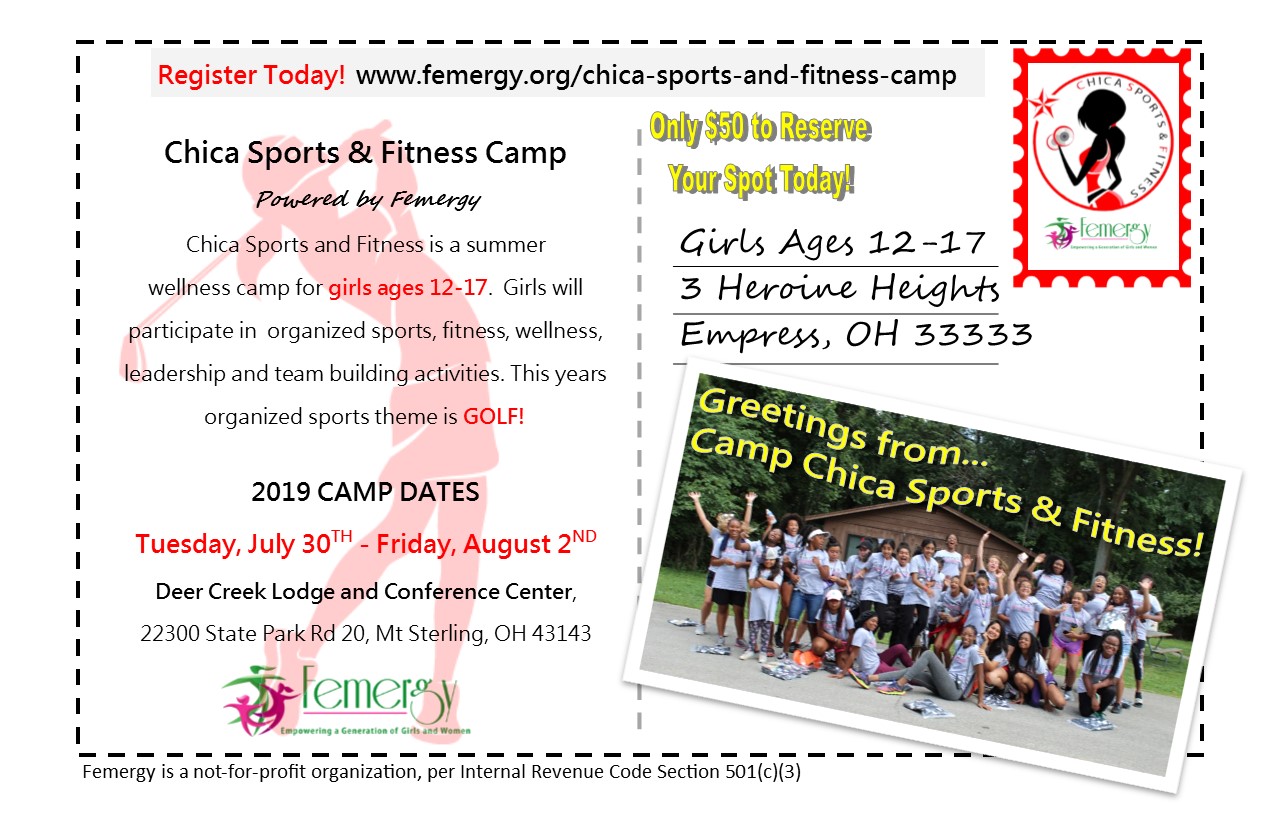 Chica Sports & Fitness Camp (CS&F), Mt. Sterling, Ohio, United States