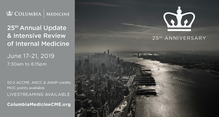 25th Annual Update and Intensive Review of Internal Medicine, New York 2019, New York, United States