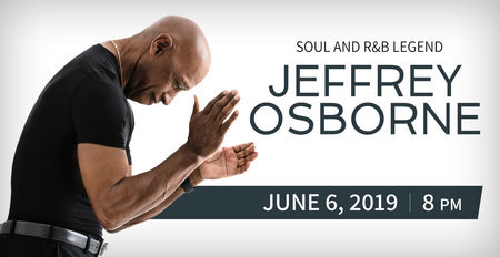 R and B Legend Jeffrey Osborne performs at The Park Theatre on June 6, Providence, Rhode Island, United States