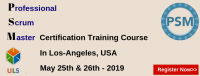 PSM Certification Training Course in Los-Angeles, USA.