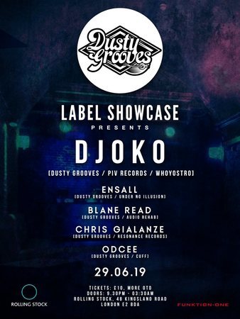Dusty Grooves presents DJOKO (Dusty Grooves / PIV Records), London, United Kingdom