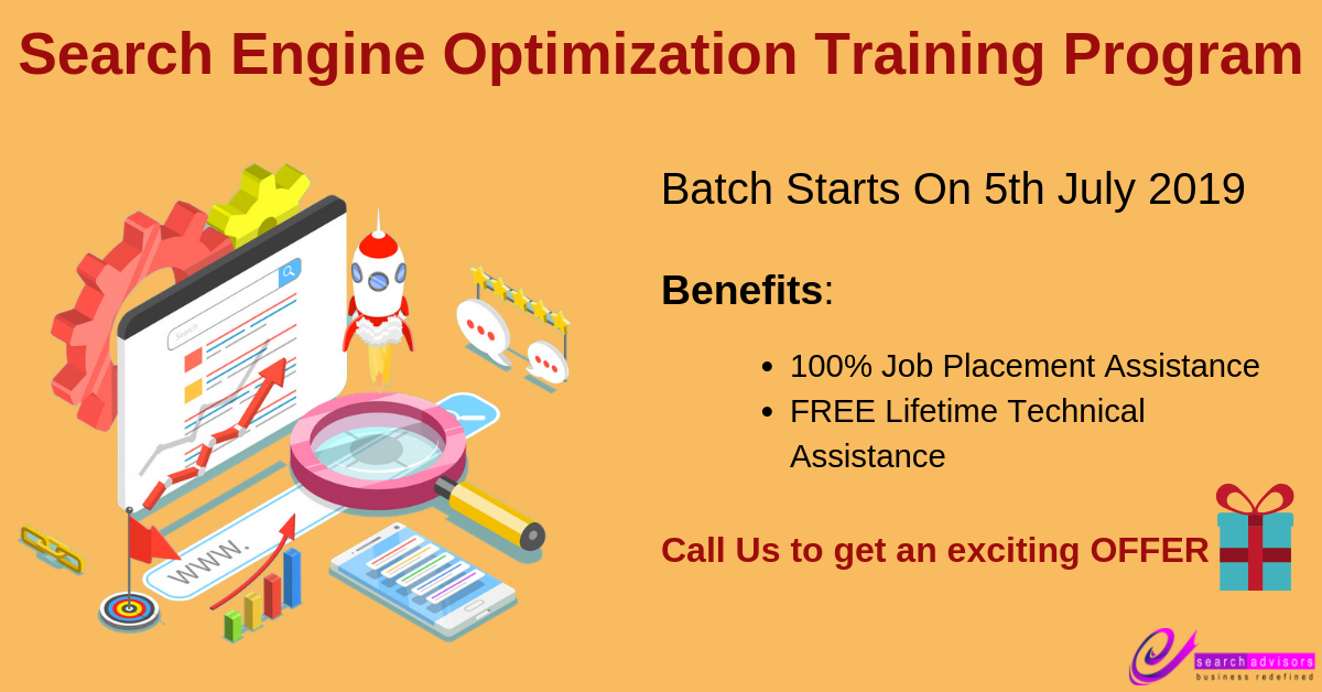 Search Engine Optimization (SEO) Training Program, Chennai, Tamil Nadu, India