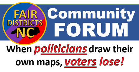 Fair Districts Community Forum Featuring Democracy for Sale Film, Kings Mountain, North Carolina, United States