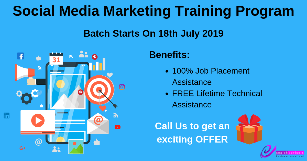 Social Media Marketing Training Program, Chennai, Tamil Nadu, India