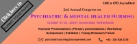 2nd Annual Congress on Psychiatric & Mental Health Nursing