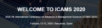 2020 The 7th International Conference on Advances in Management Sciences (ICAMS 2020)