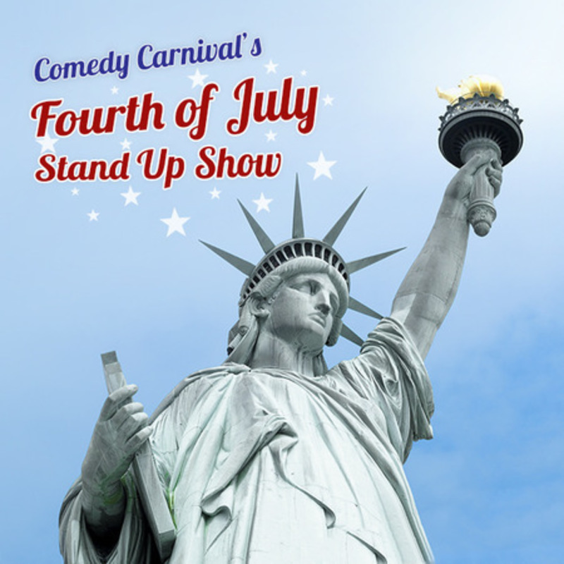 Fourth of July Comedy in Leicester Square, London, United Kingdom