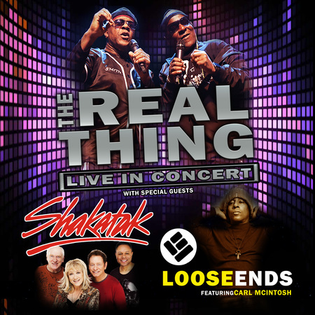 The Real Thing with special guests Loose Ends and Shakatak, Southend-on-Sea, United Kingdom