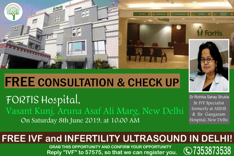 Free IVF Camp &  Infertility Ultrasound in Delhi, New Delhi, Delhi, India