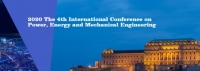 2020 The 4th International Conference on Power, Energy and Mechanical Engineering (ICPEME 2020)