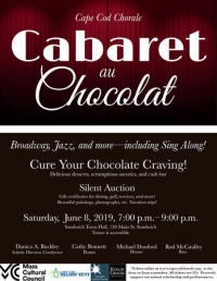 Cape Cod Chorale Presents: Cabaret au Chocolat on June 08, 2019