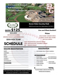 BC Baseball Golf Tournament