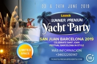 San joan festival barcelona - Day yacht beach night