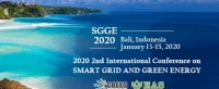 2020 2nd International Conference on Smart Grid and Green Energy (SGGE 2020)