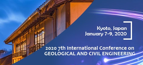 2020 7th International Conference on Geological and Civil Engineering (ICGCE 2020), Kyoto, Kanto, Japan