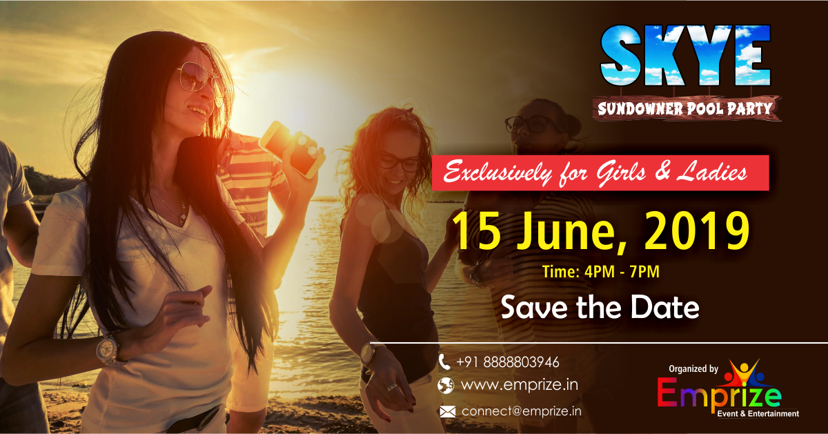 #SKYE- SUNDOWNER POOL PARTY, Nagpur, Maharashtra, India