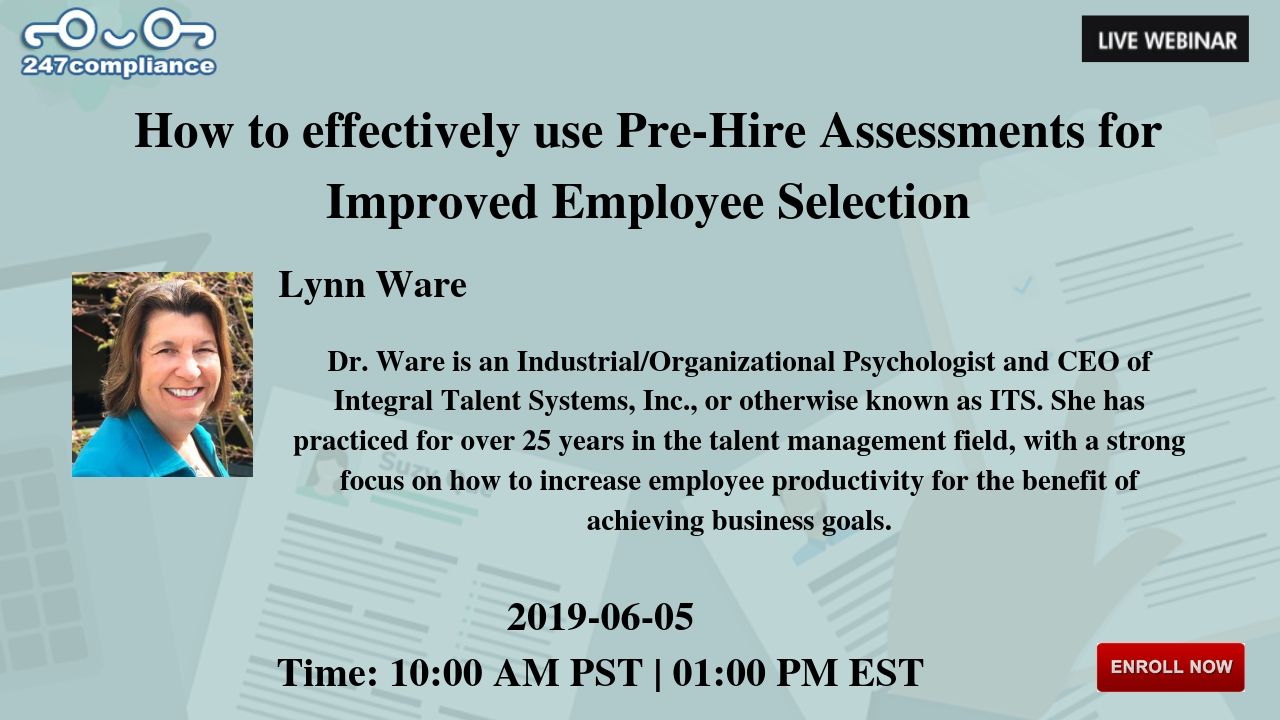 How to effectively use Pre-Hire Assessments for Improved Employee Selection, Newark, Delaware, United States