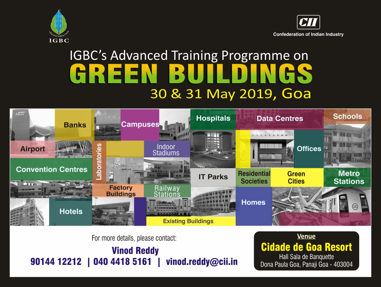 IGBC Training Programme on Green Buildings, Panaji, Goa, India