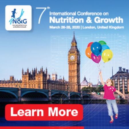 7th International Conference on Nutrition and Growth (N&G 2020), London, England, United Kingdom