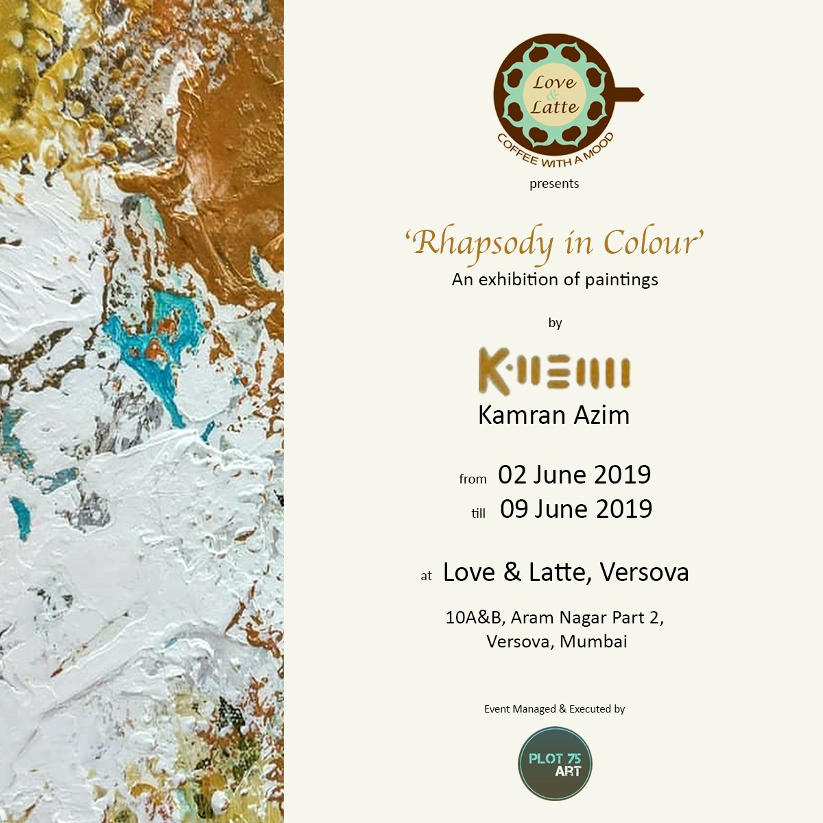 Rhapsody of Colours - An Art Exhibition by Kamran Azim, Mumbai, Maharashtra, India