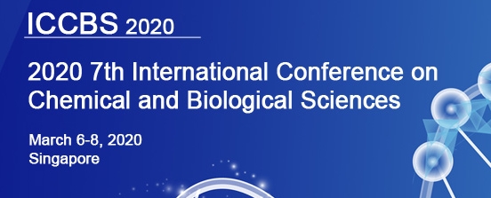 2020 7th International Conference on Chemical and Biological Sciences (ICCBS 2020), Singapore, Central, Singapore