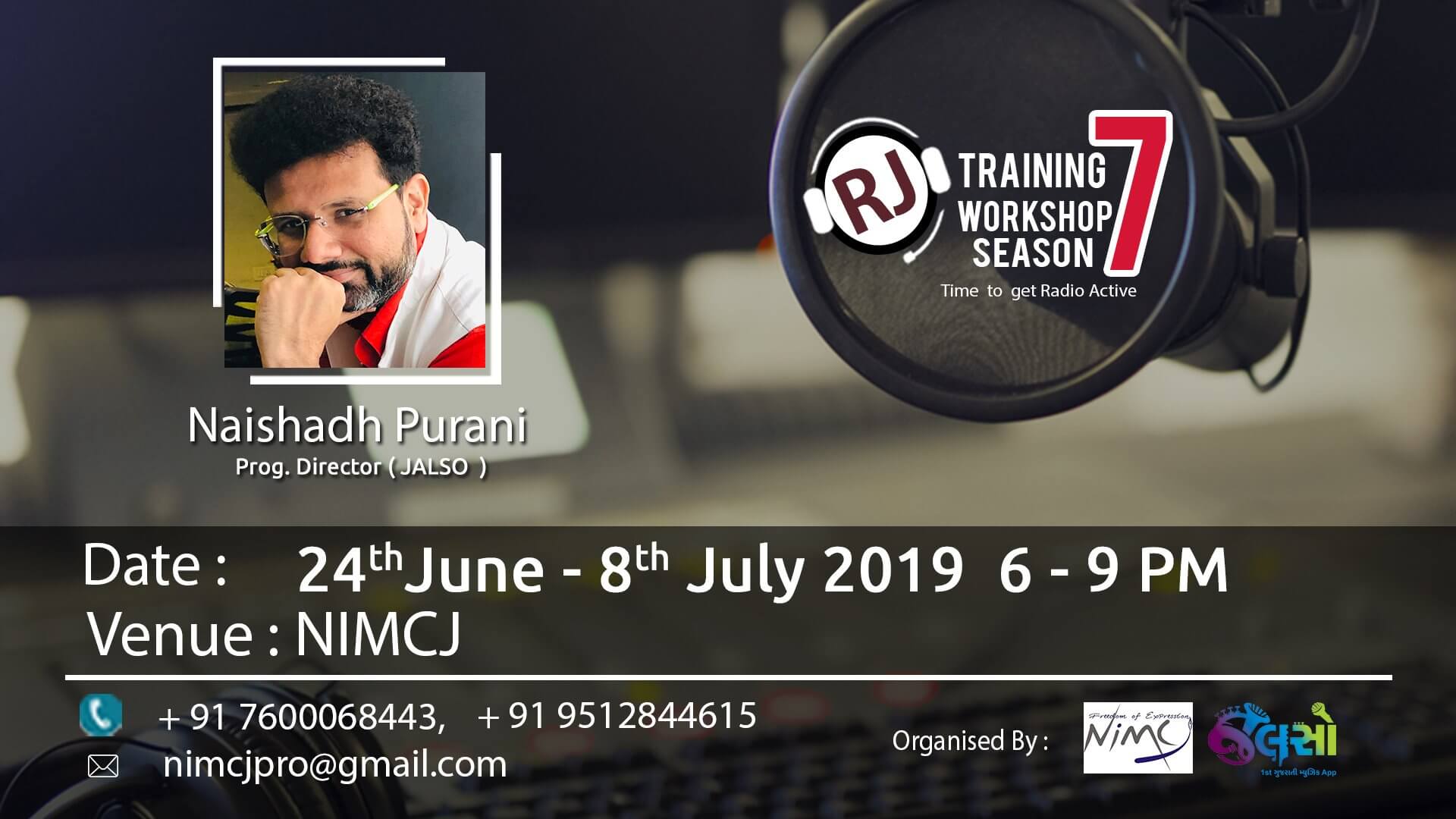 RJ Training Workshop Season 7, Ahmedabad, Gujarat, India