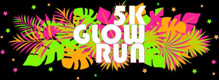 5K Glow Run, Palm Beach Gardens, Florida, United States