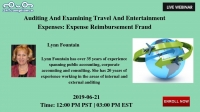 Auditing And Examining Travel And Entertainment Expenses: Expense Reimbursement Fraud