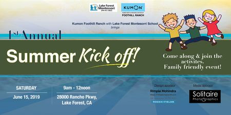 1st Annual Summer Kickoff, Lake Forest, California, United States