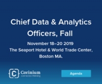 Chief Data and Analytics Officers, Fall - Boston, November 18-20, 2019
